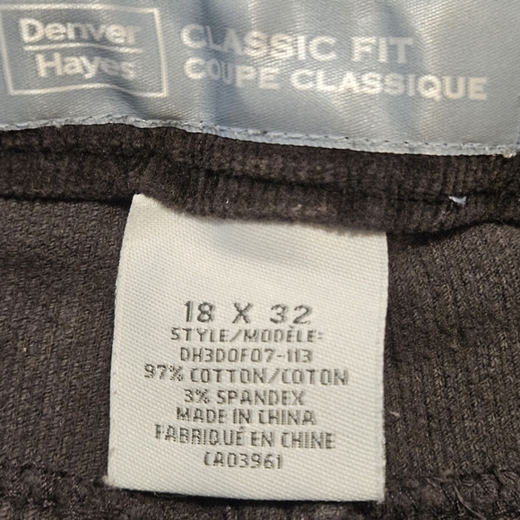 BOGO Free🦋 Denver Hayes Classic Fit Cordoruy Pants - Picture 7 of 16